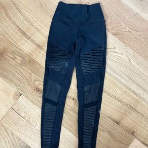 Alo yoga high-waist Moto legging black